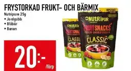 Matdax NUTRIPURE Frystorkad frukt- och bärmix erbjuda