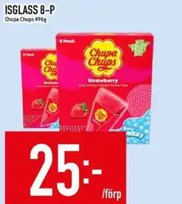 Matdax CHUPA CHUPS Isglass 8-p erbjuda