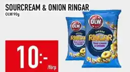 Matdax OLW Sourcream & onion ringar erbjuda