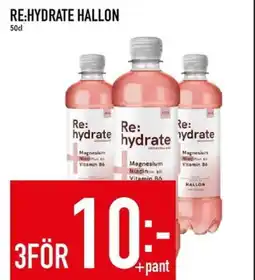 Matdax RE:HYDRATE Hallon erbjuda