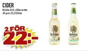Matdax BRISKA Cider erbjuda
