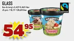 Matdax BEN & JERRY'S Glass erbjuda