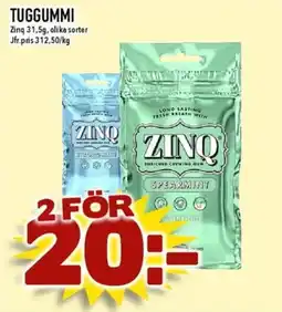 Matdax ZINQ Tuggummi erbjuda