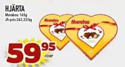 Matdax MARABOU Hjärta erbjuda