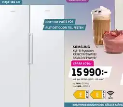 Elon SAMSUNG Kyl- & fryspaket RR39C7AF5WW/EF RZ32C7AEEWW/EF erbjuda