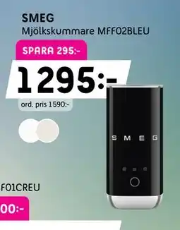 Elon SMEG Mjölkskummare MFF02BLEU erbjuda