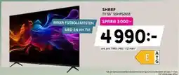 Elon SHARP TV 55” 55HP5265E, Medlemspris erbjuda