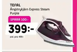 Elon TEFAL Ångstrykjärn Express Steam Purple erbjuda