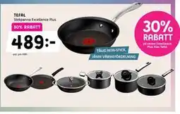 Elon 30% RABATT på serien Excellence Plus från Tefal erbjuda