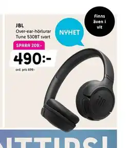 Elon JBL Over-ear-hörlurar Tune 530BT svart erbjuda
