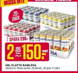 ÖoB Hel platta Ramlösa erbjuda