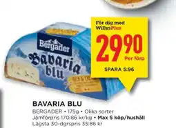 Willys BAVARIA BLU erbjuda
