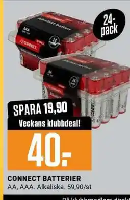 ÖoB CONNECT BATTERIER erbjuda