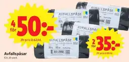 ICA Supermarket Avfallspåsar erbjuda