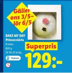 Lidl Bake my day Princesstårta erbjuda
