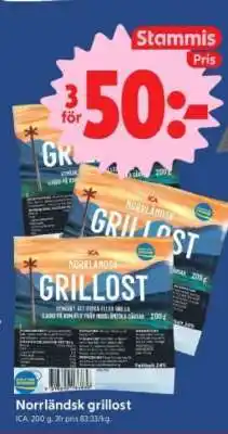 ICA Supermarket NORRLÄNDSK GRILLOST erbjuda