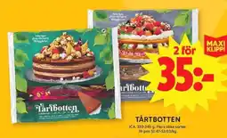 ICA Supermarket TÅRTBOTTEN erbjuda
