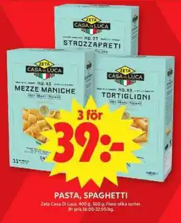ICA Supermarket Pasta, Spaghetti erbjuda