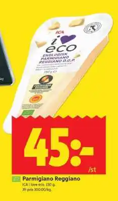 ICA Supermarket Parmigiano Reggiano erbjuda