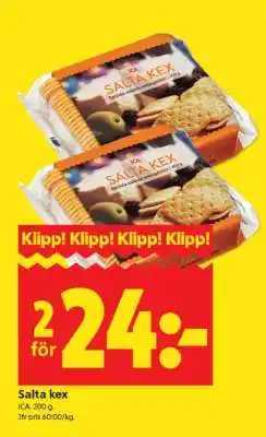 ICA Supermarket SALTA KEX erbjuda