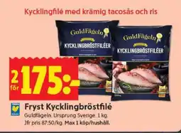 ICA Supermarket FRYST KYCKLINGBRÖSTFILÉ erbjuda