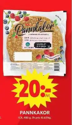 ICA Supermarket Pannkakor erbjuda