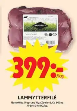 ICA Supermarket Lammytterfilé erbjuda