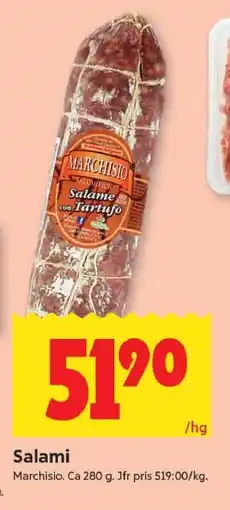ICA Supermarket Salami erbjuda