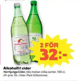 Coop Herrljunga Cider erbjuda