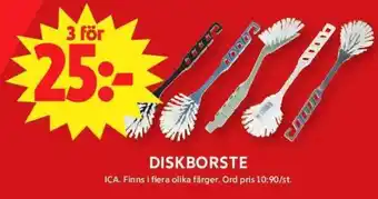 ICA Supermarket DISKBORSTE erbjuda