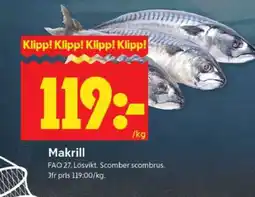 ICA Supermarket MAKRILL erbjuda