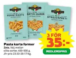 Stora Coop Pasta Korta Former erbjuda