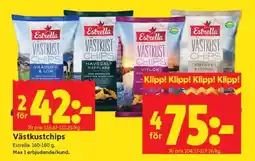 ICA Supermarket Västkustchips erbjuda