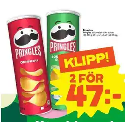 Stora Coop Pringles erbjuda
