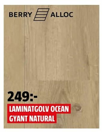 Bauhaus Laminatgolv ocean gyant natural erbjuda