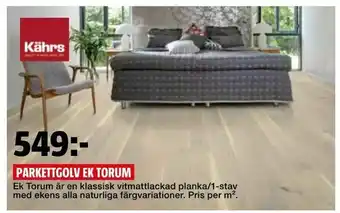 Bauhaus Parkettgolv ek torum erbjuda