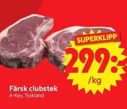 Nya Pulsen Färsk clubstek erbjuda