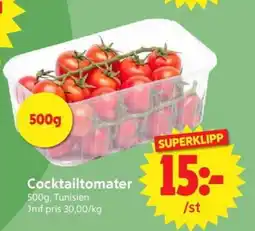 Nya Pulsen Cocktailtomater erbjuda