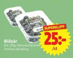 Nya Pulsen ICA Blåbär erbjuda
