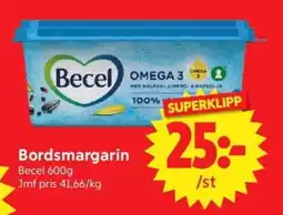 Nya Pulsen BECEL Bordsmargarin erbjuda
