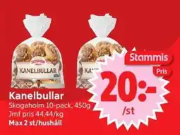 Nya Pulsen SKOGAHOLM Kanelbullar erbjuda