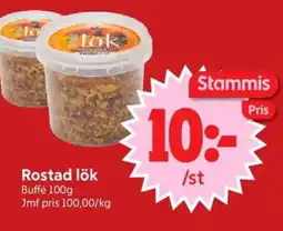 Nya Pulsen BUFFÉ Rostad lök erbjuda