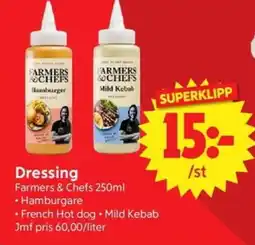 Nya Pulsen FARMERS & CHEFS Dressing erbjuda