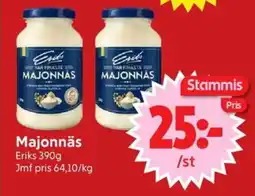 Nya Pulsen ERIKS Majonnäs erbjuda