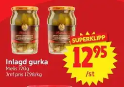 Nya Pulsen MELIS Inlagd gurka erbjuda