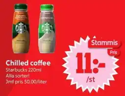 Nya Pulsen STARBUCKS Chilled coffee erbjuda