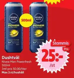 Nya Pulsen NIVEA MEN Dushtvål erbjuda