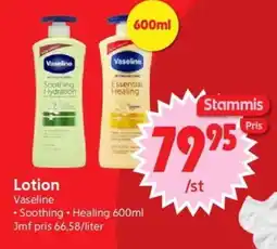 Nya Pulsen VASELINE Lotion erbjuda