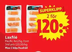Nya Pulsen PACIFIC Laxfilé erbjuda