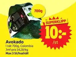Nya Pulsen Avokado erbjuda
